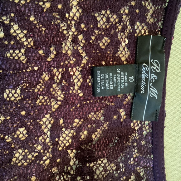 Two piece Evening gown.  Excellent condition.  Fully lined. Non smoking home. - Picture 6 of 6